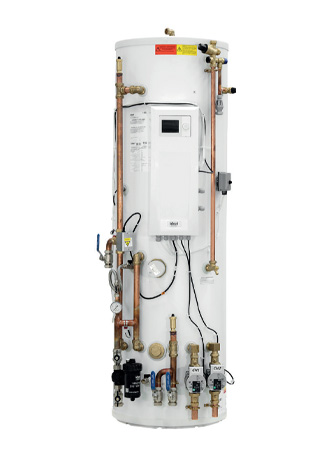 Ideal Logic Air DHW Pre-Plumbed Cylinder with Buffer 300L 2 Zone