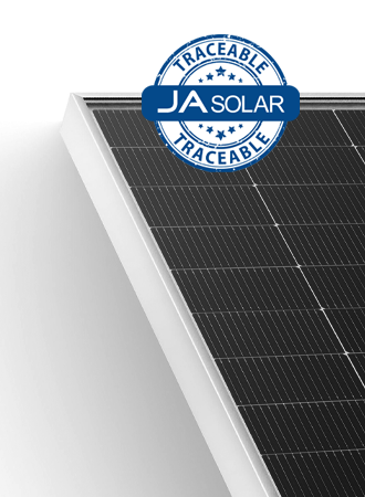 JA Solar 520W Mono PERC Half-Cell MBB LB Traceable Silver Frame MC4